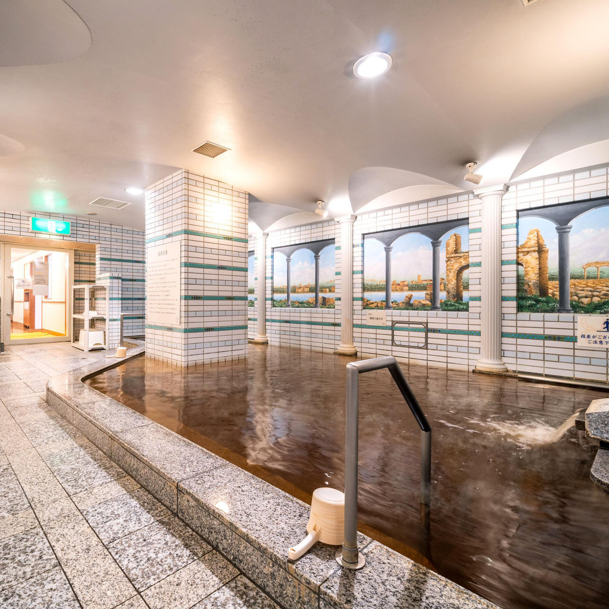 【大浴場内】大阪市内のホテルで唯一の本物の天然温泉