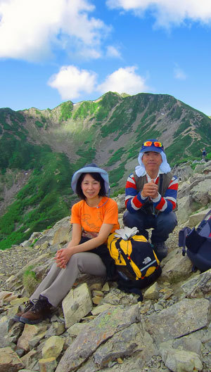 ポッポと一緒に里山歩き