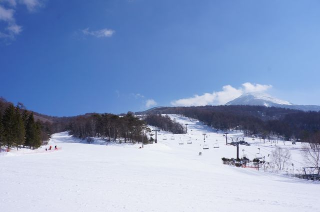 白樺高原国際スキー場ゲレンデ
