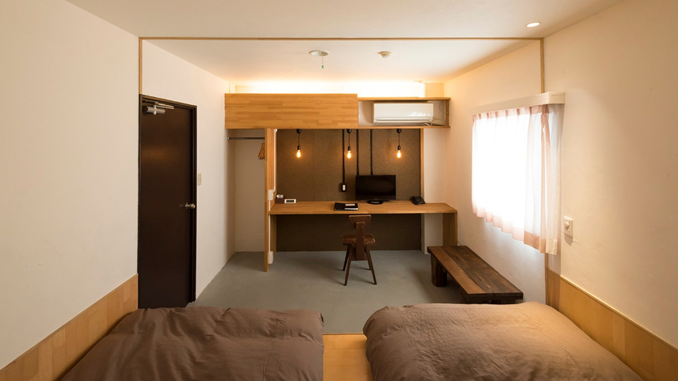 デザイナーズルーム【Bahn】『斜面』がコンセプトの上品でモダンなお部屋です。