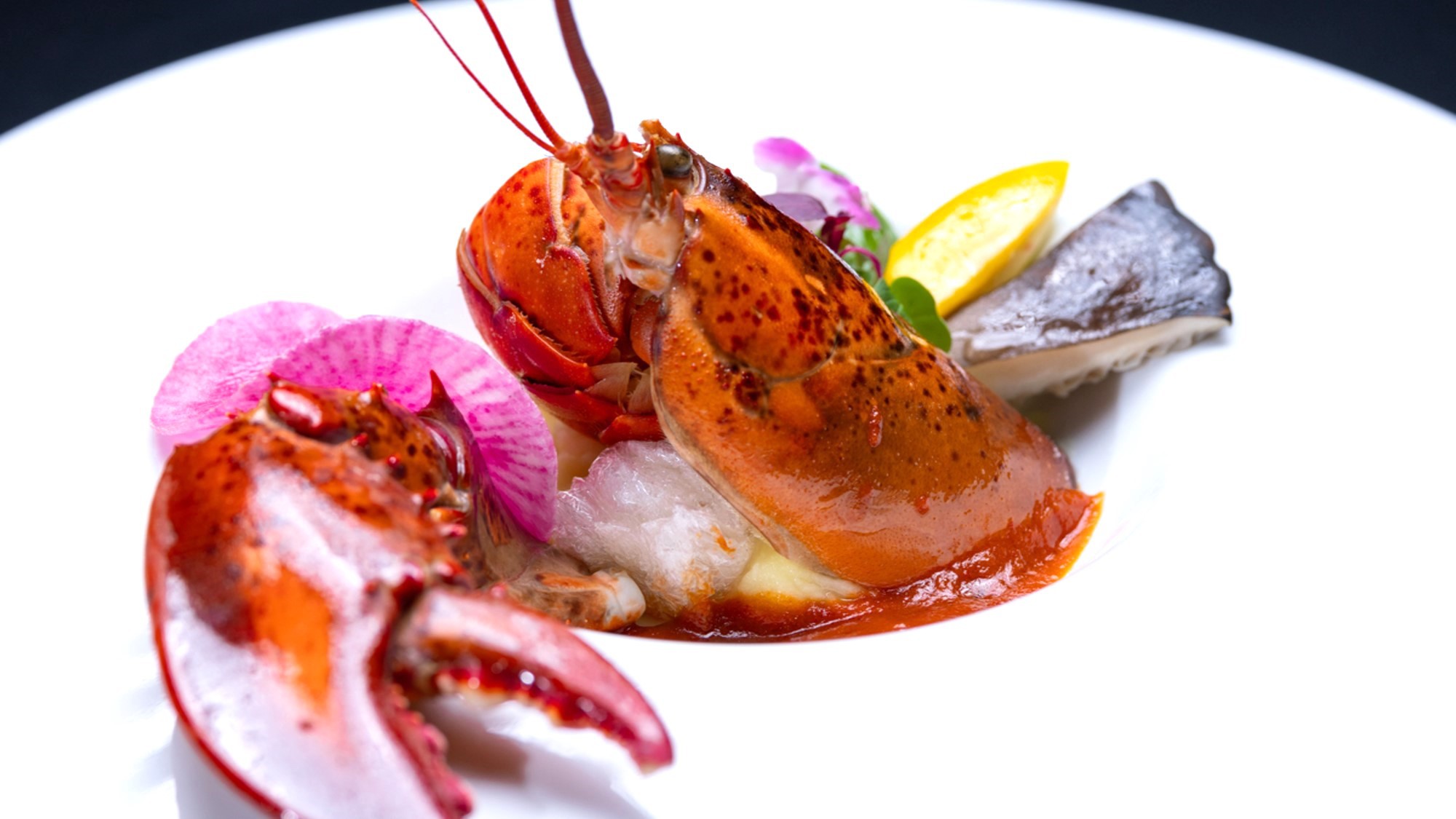 魚介類とオマール海老の豪華な味わいを心ゆくまで楽しめるコース【ポアソニエール】　1泊2食