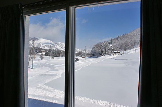 客室からの風景（冬）