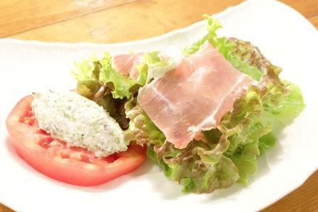 高原野菜のサラダ