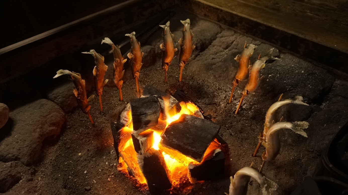 囲炉裏深山懐石料理料理例