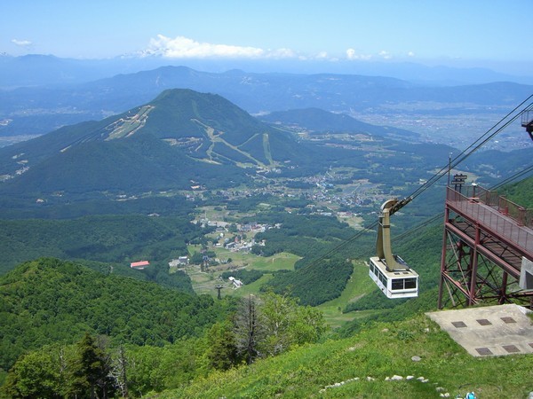 ホテルから車で４分竜王ロープウェイグリーンシーズン