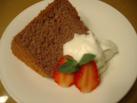 シフォンケーキ