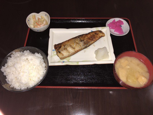 朝焼魚定食