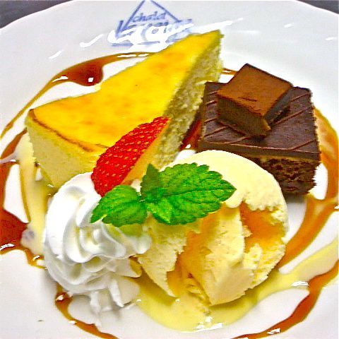 デザート三種盛り１