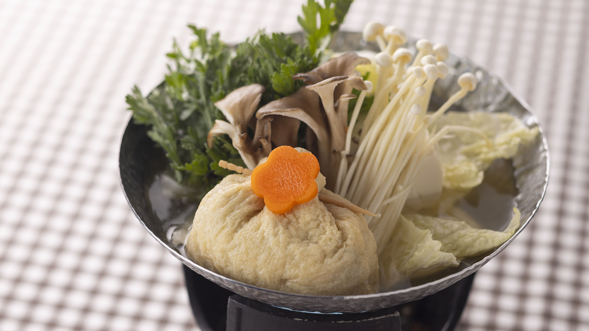 うまアジ鯵のきんちゃく鍋