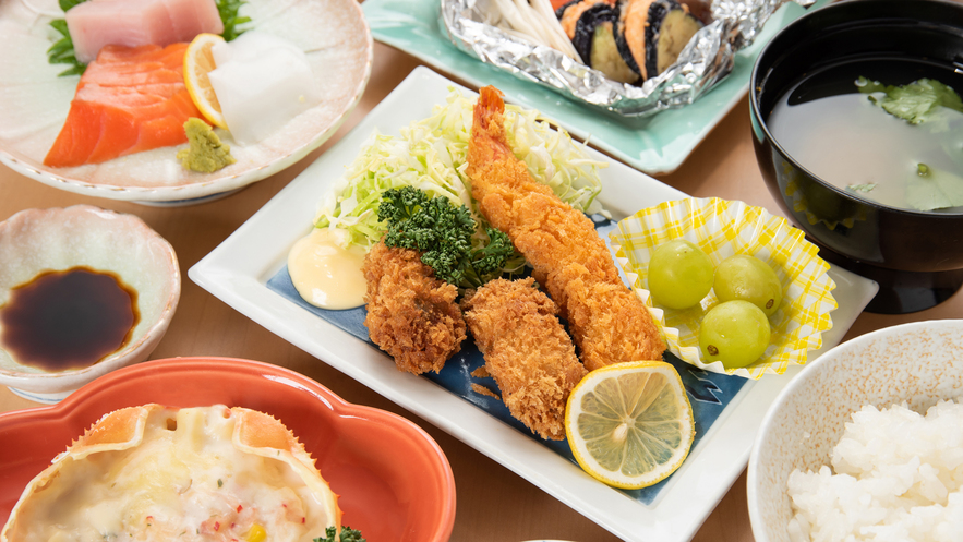 *お夕食／日替わり和定食グレードアップ（一例）