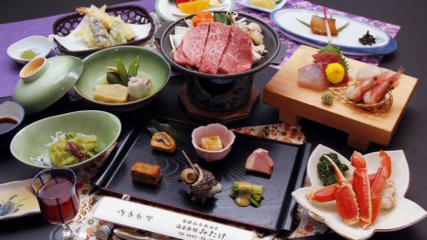 【料理】手間ひま惜しまず、趣向を凝らしたお料理を心ゆくまでご賞味ください。