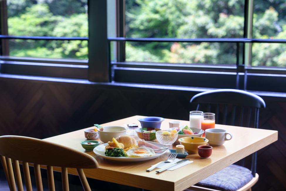 八百万ダイニング朝食