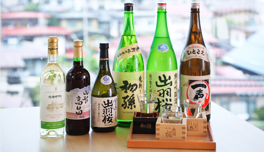 山形の地酒・地ワイン