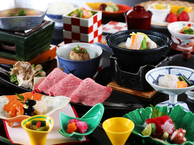 11月1日〜2月1日旬菜会席ご夕食一例