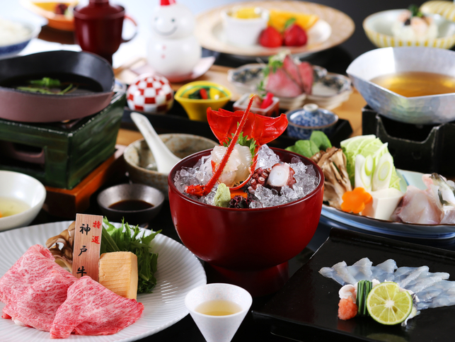 11月1日〜2月1日至宝会席ご夕食一例