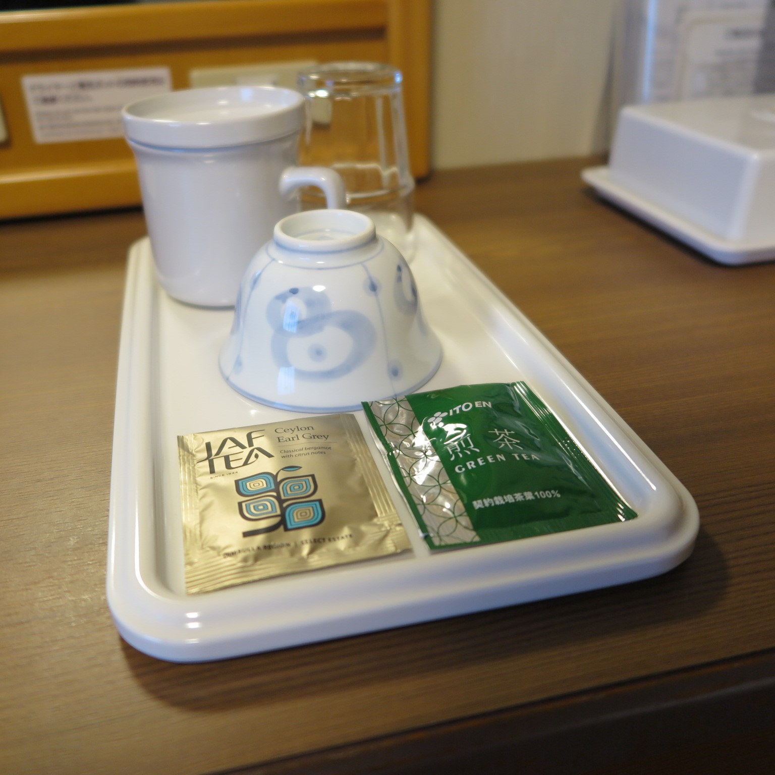 お茶&グラス