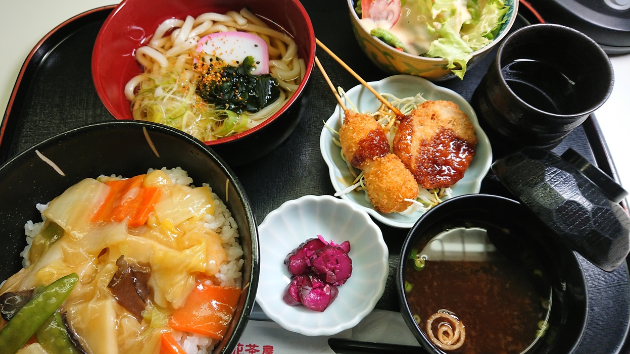 夕食レストラン日替り定食