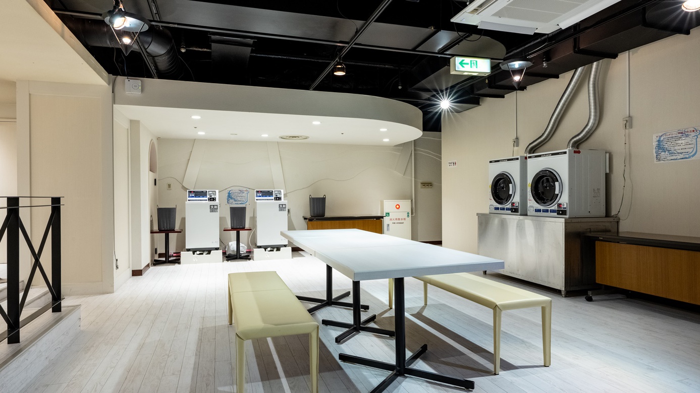 コインランドリー：24時間いつでもご利用いただけます