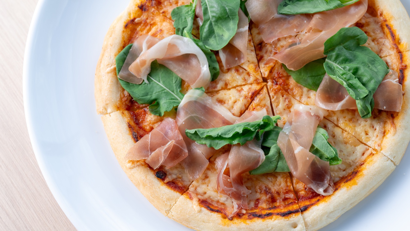 【ランチ&ディナーメニュー】生ハムピッツァ