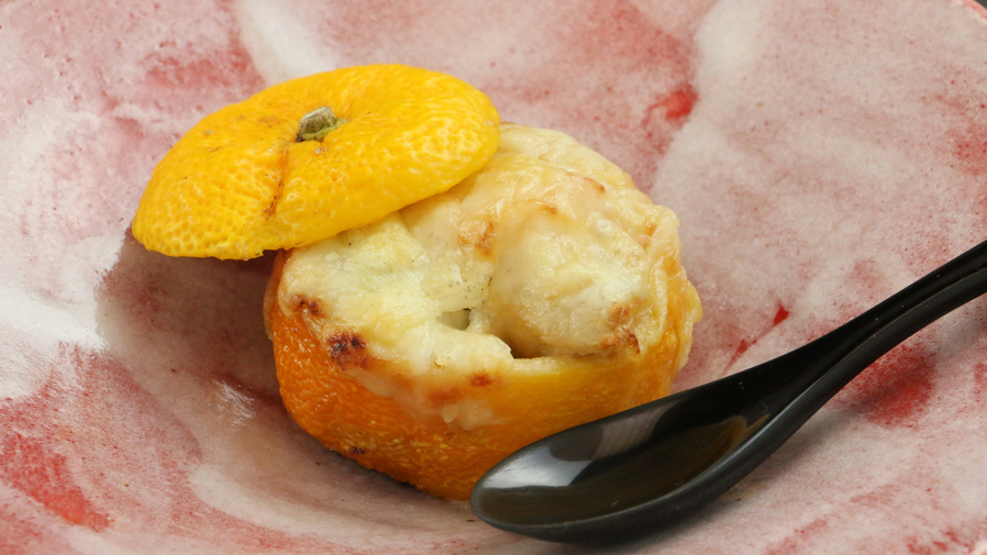 #和〜nagmomi〜冬の一例柚須かま牡蠣グラタン