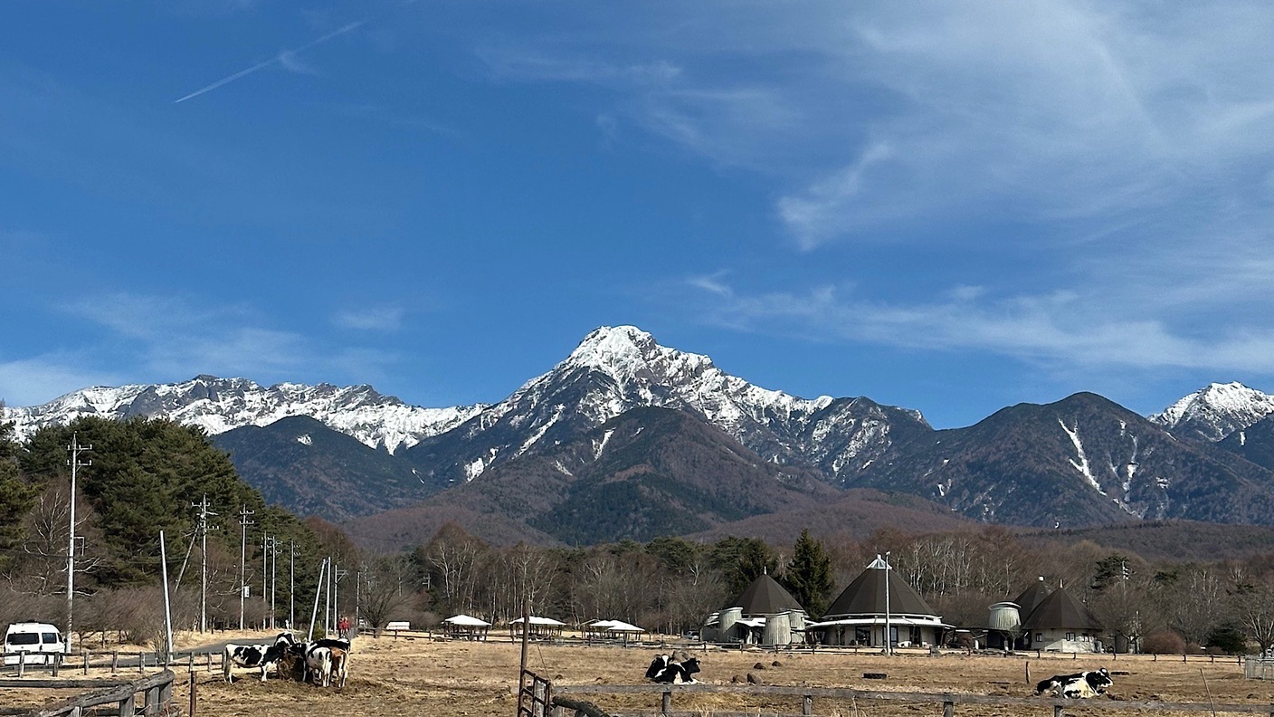 春夏秋冬、異なる表情を見せてくれる八ヶ岳