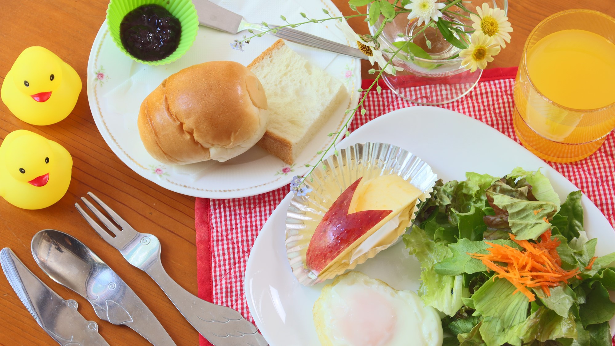朝食一例（お子様）