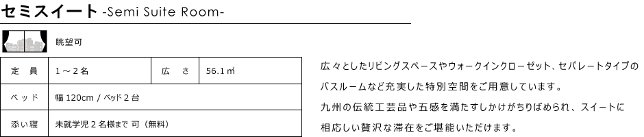 スイートルーム56.1㎡14階南側