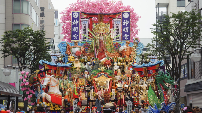 【八戸三社大祭/７月３１日〜８月４日】ユネスコの無形文化遺産にも登録された、八戸地方最大の夏祭り。