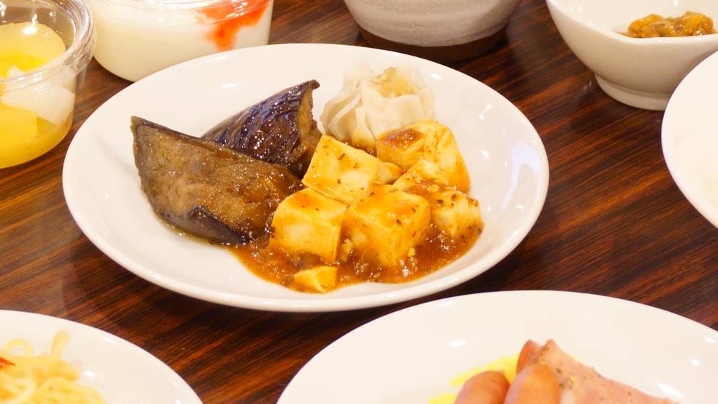 【朝食バイキング一例】麻婆豆腐