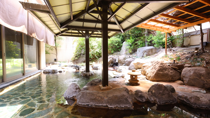 庭園風露天風呂寿寿-すず