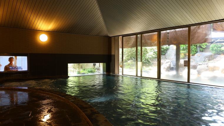 大庭園風呂きんすい
