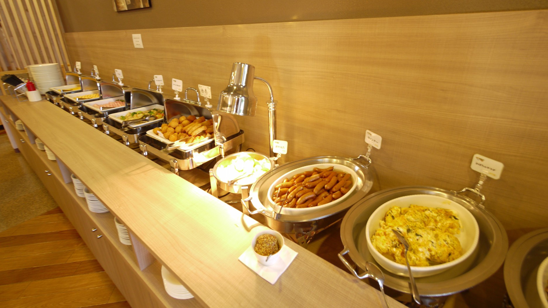 朝食バイキング