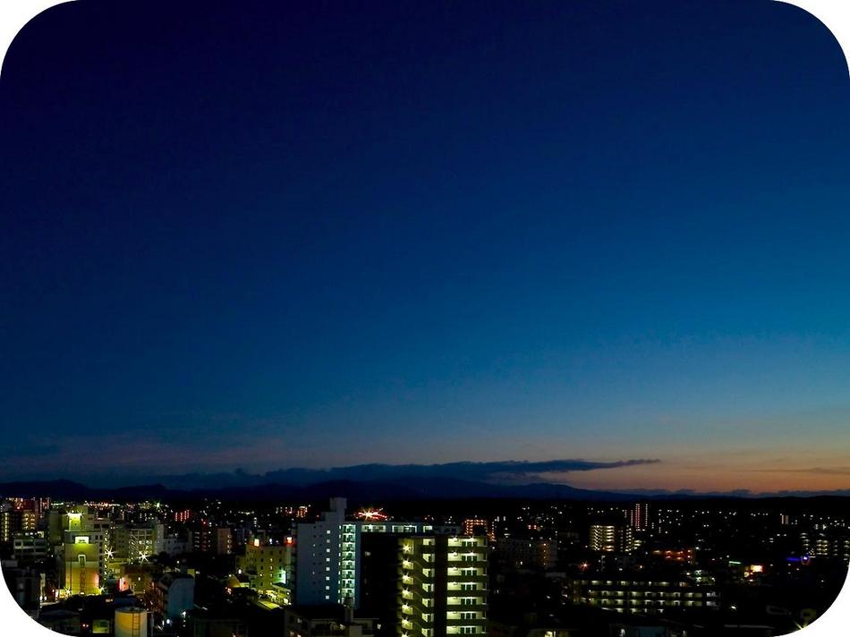 ホテルからの夜景 南向き