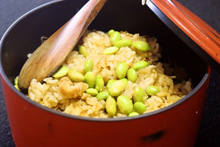 朝食の味ご飯