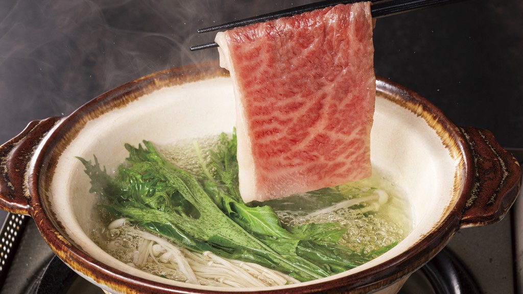 松阪牛のしゃぶしゃぶ