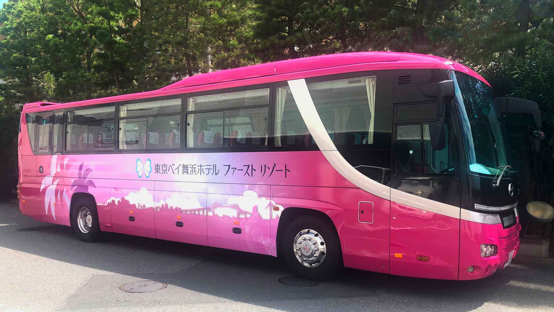 ホテルからは東京ディズニーランド(R)・JR舞浜駅まで無料シャトルバス運行