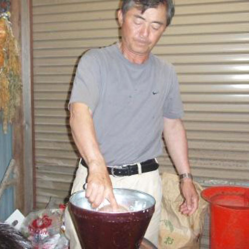 桜荘の味噌作り02