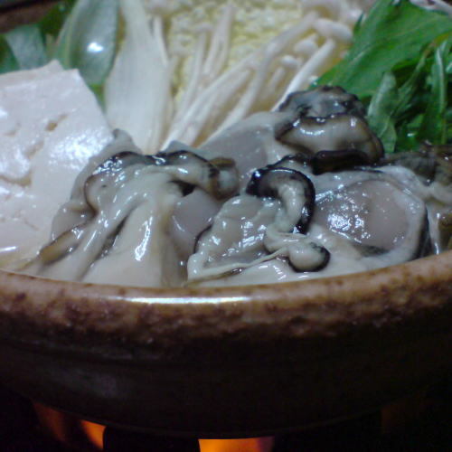 冬料理牡蠣鍋2