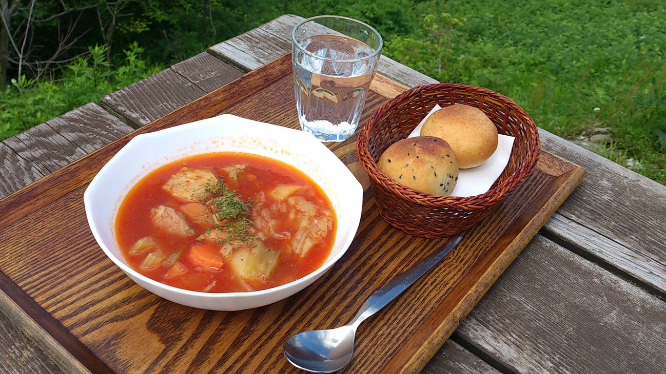 霧ヶ峰で朝食を！