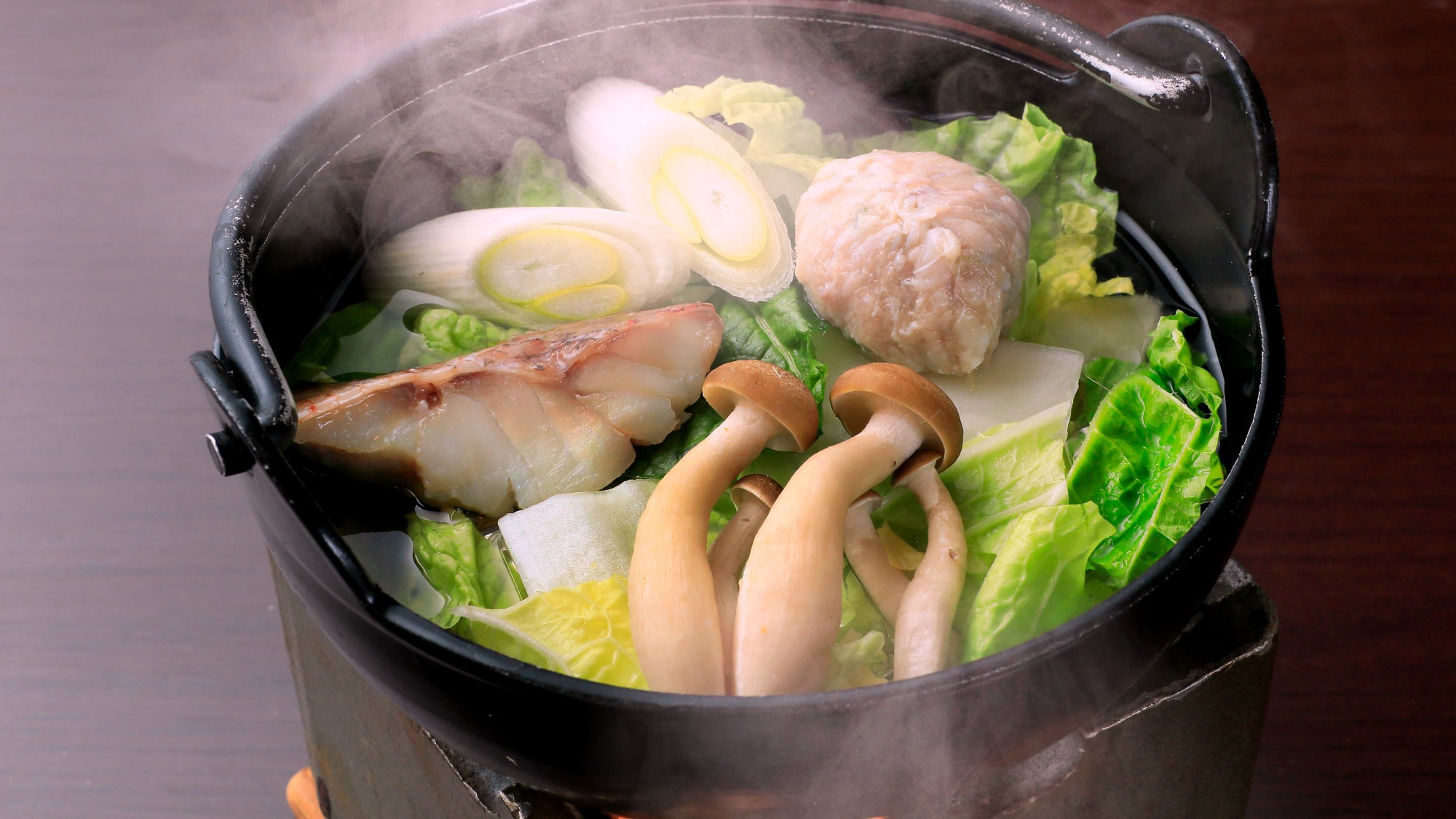 鳥白湯鍋※一例