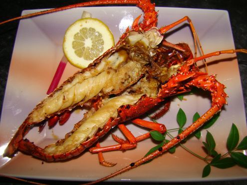 香ばしい鬼殻焼一例