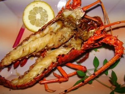 伊勢海老鬼殻焼一例