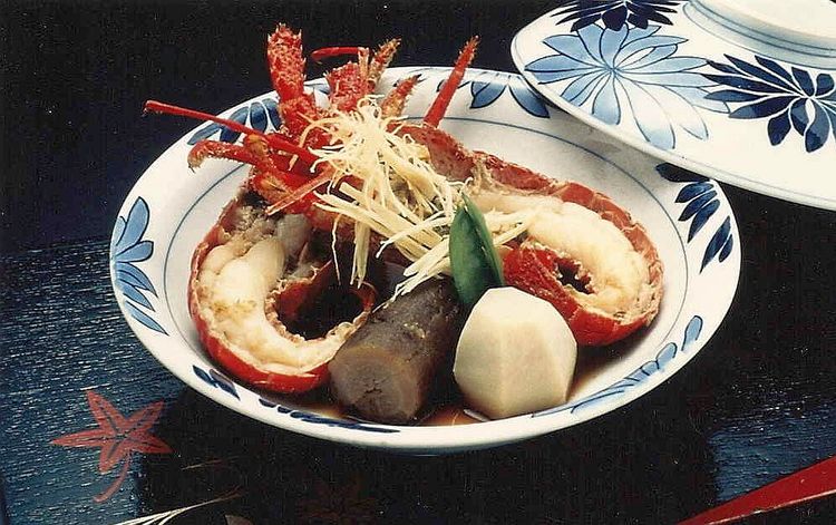 歯ごたえも楽しみ♪伊勢海老具足煮一例
