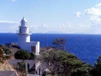 石廊崎灯台 坂道を上るようになりますが眺めは最高！