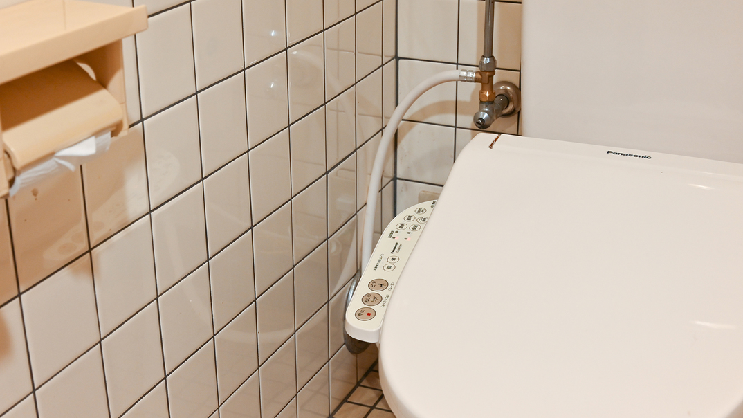 *【館内一例】ウォシュレット付きトイレを完備しております。
