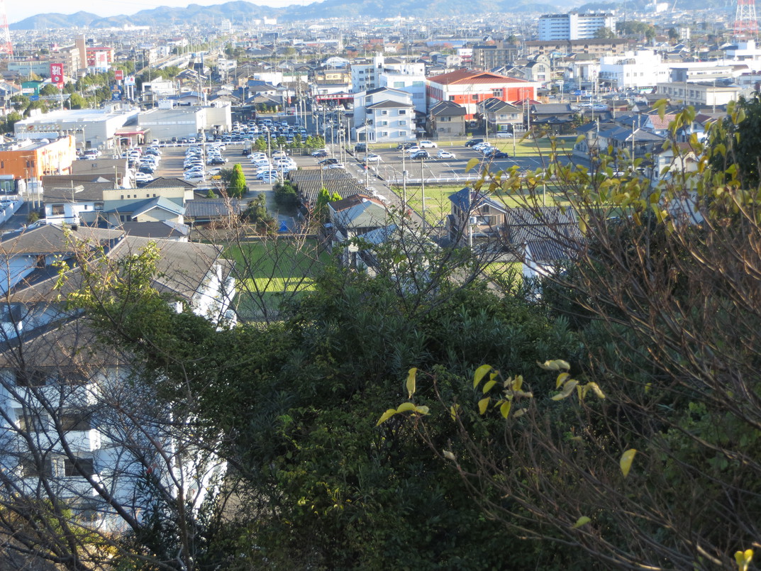 今治市街 市民の森からの風景