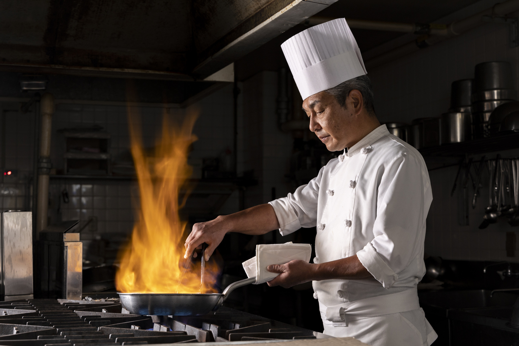 総料理長のお料理をお楽しみください♪