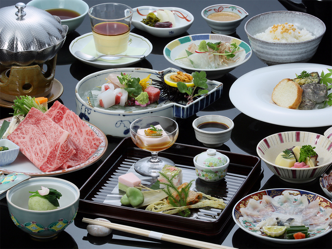 【四季旬彩・味覚】人気の萩・山海の食を堪能する味覚会席＆刻一刻と変わる萩八景の情景を愉しむ♪