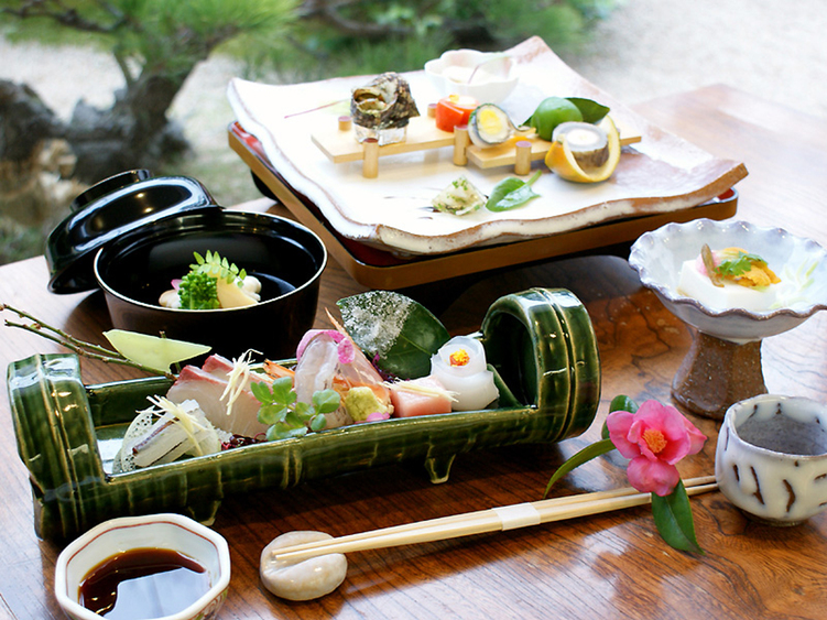 3【ご馳走倶楽部★萩の美味しいおもてなし】料理長おすすめの日本海の旬の幸。世界遺産の町並み・史跡巡り♪