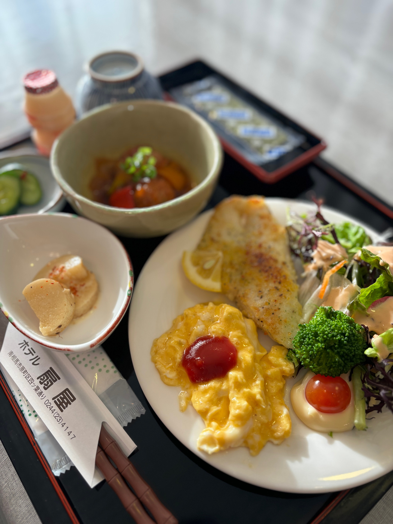 朝食一例